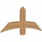 Ekena Millwork Bellingham Timber Gable Bracket, Western Red Cedar, 48"W x 20"H x 1 1/2"D x 5 1/2"F, 10/12 Pitch GBW048X20X0206BEL00SWR - alternate 2